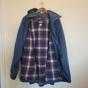 Woolrich Jacket Plaid and Blue